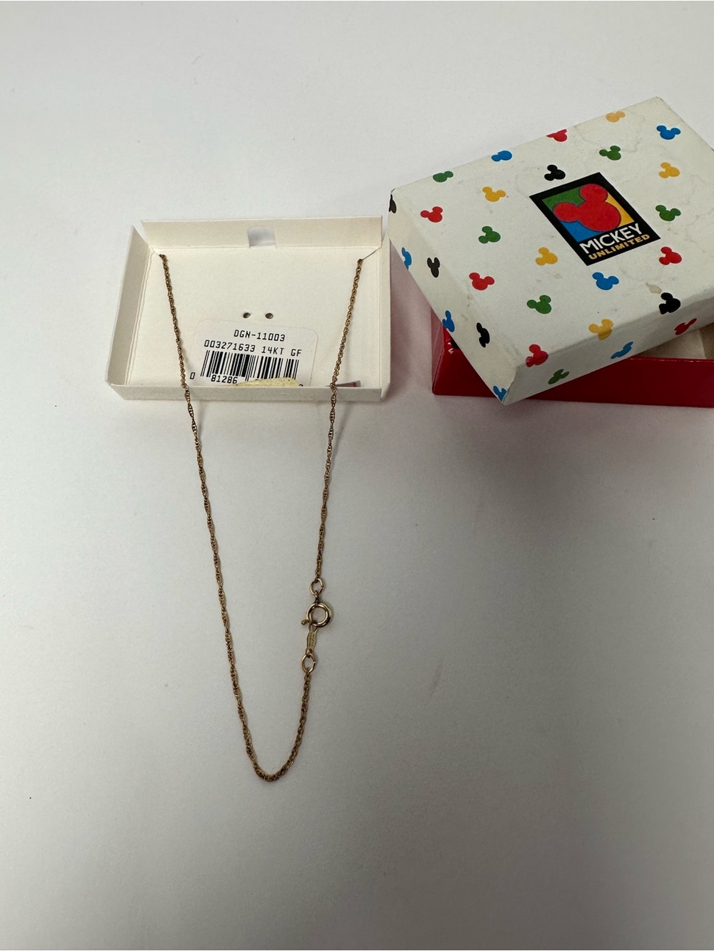 Disney Gold-Filled 'I ❤ Mickey' Pendant Necklace - Gold - Picture 3 of 7